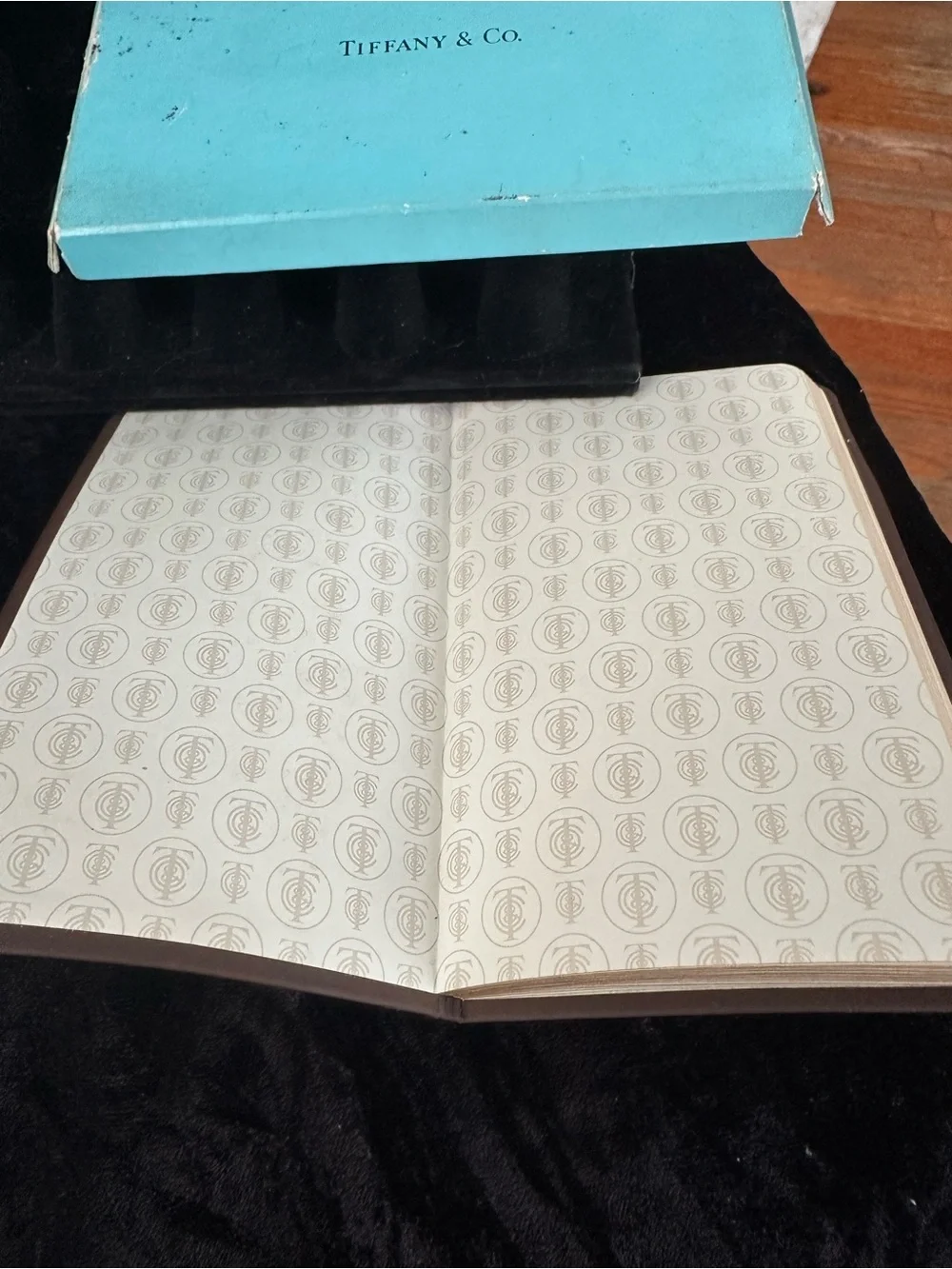 Tiffany and Co. Leather Notebook